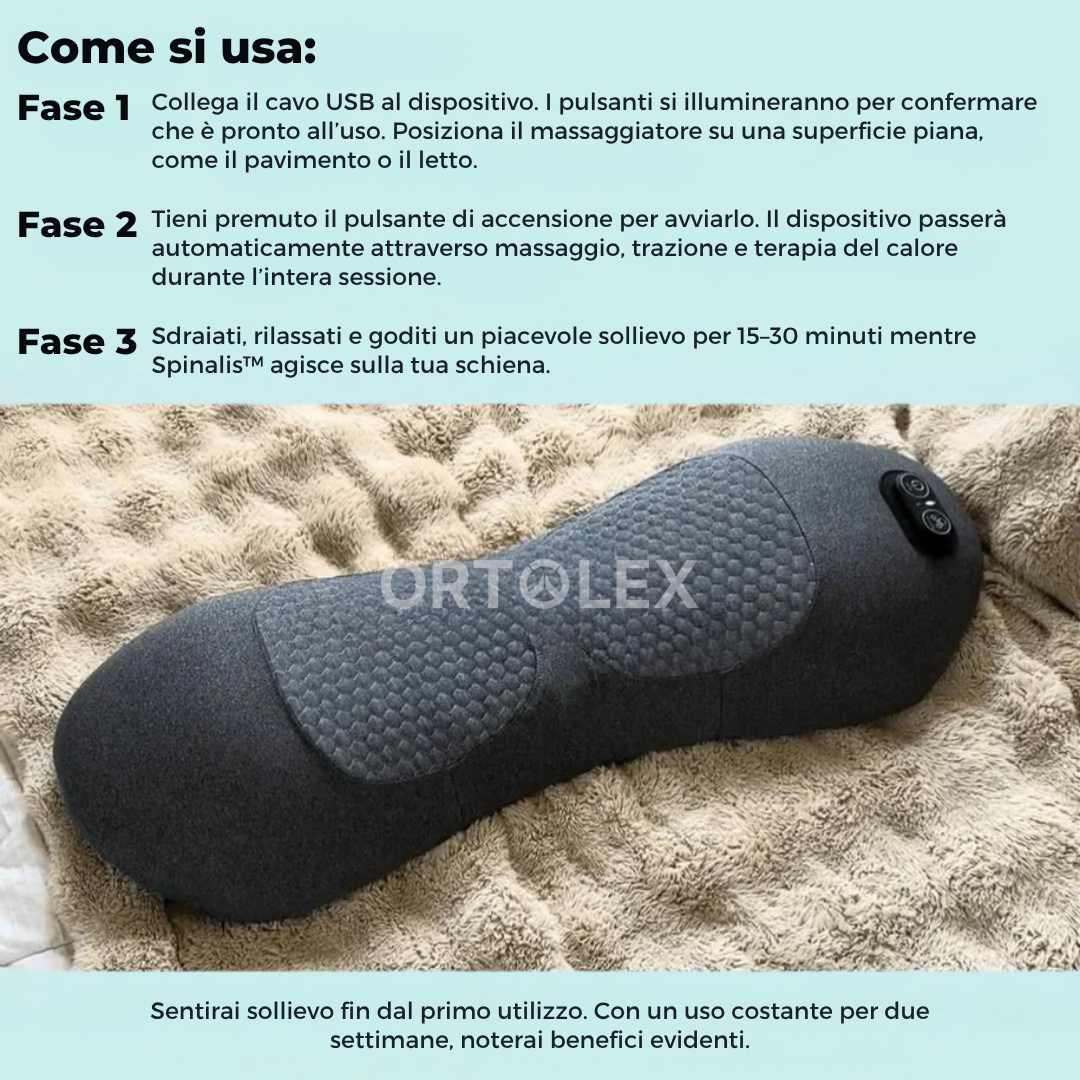 Spinalis™ – Massaggiatore 3-in-1
