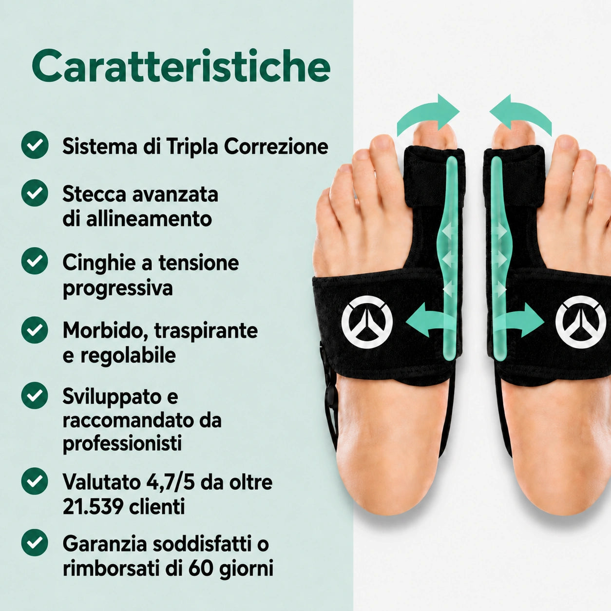 Valgux™ Tutore | Correttore dell’alluce valgo (Hallux Valgus)